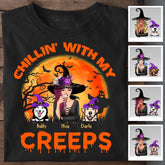 Chillin' With My Creeps Personalized T-shirt TS-NB1789