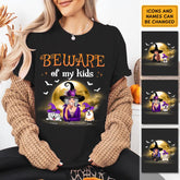 Beware of My Kids - Personalized T-Shirt - Happy Halloween TS-TT3892