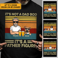 Funny Dog Dad Bod personalized T-Shirt TS-HR161