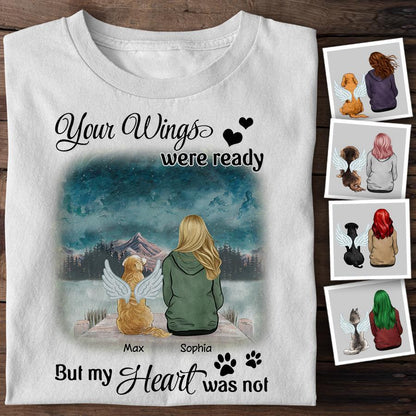 Dog Memorial In The Fairy Forest Personalized T-Shirt TS-PT1300