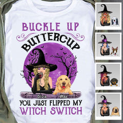 Buckle Up Buttercup Personalized T-shirt TS-NB1783