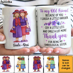 Personalized Old Friend Smile A Lot More Mug OB253 36O34